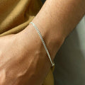 Pulseira masculina 2mm