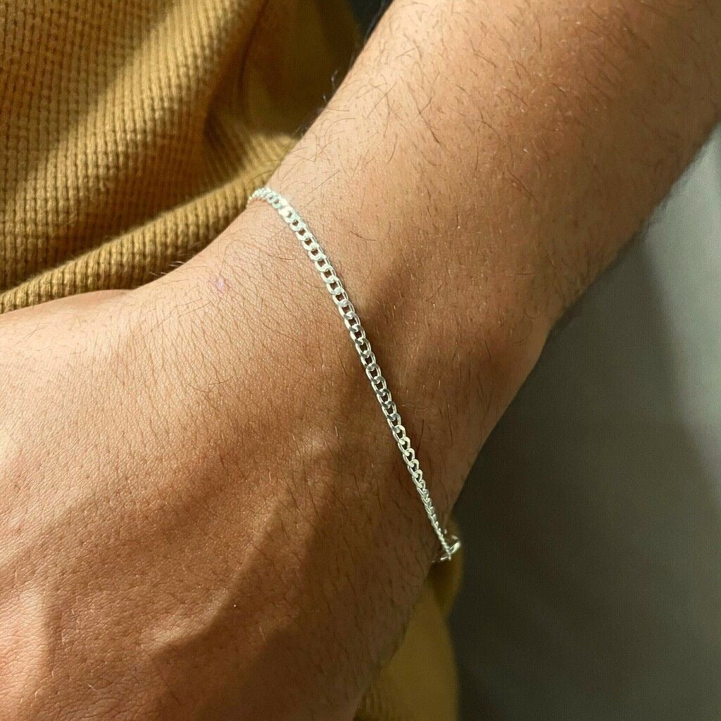 Pulseira masculina 2mm