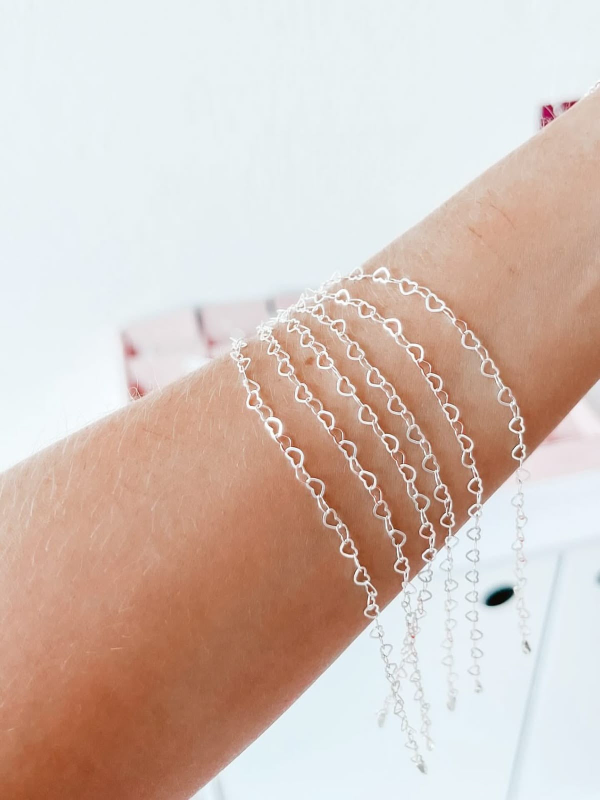 Pulseira coração