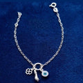 Pulseira 3 pingentes